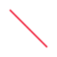 Stronger red diagonal on a white 64-pixel preview