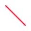 Bolder red diagonal on a white 64-pixel preview