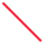 Longer bold red diagonal on a white 64-pixel preview